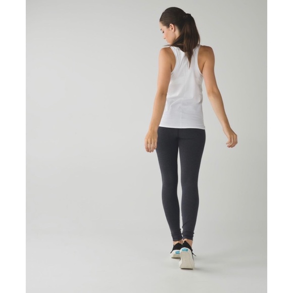 Lululemon Cotton Wunder Under Pants Leggings Gray - Picture 6 of 16